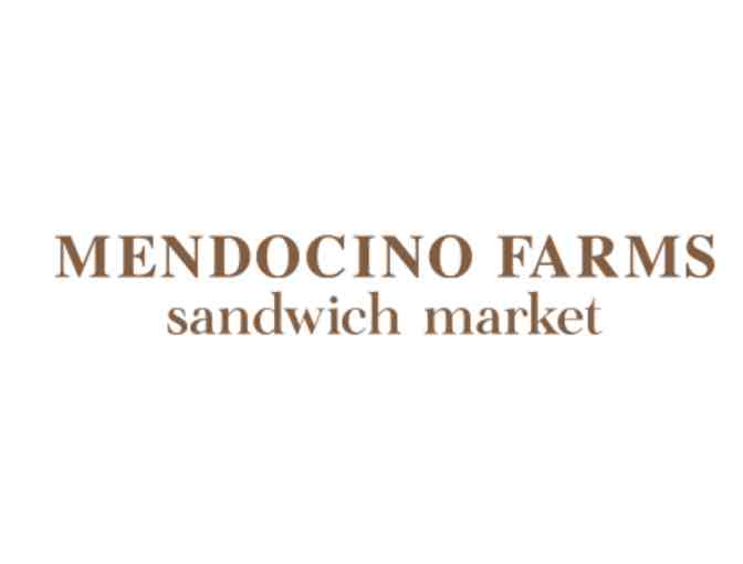 Mendocino Farms - 2 vouchers good for 1 sandwich or entree salad & 1 Fountain Drink