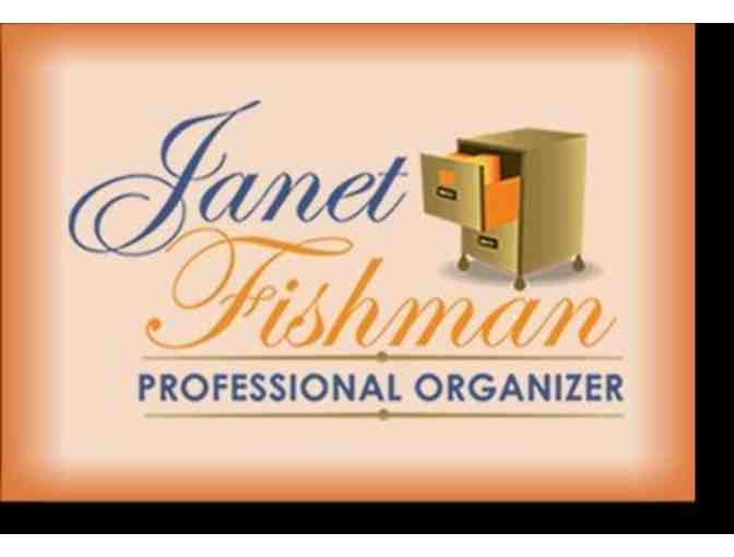 Janet Fishman, Professional Organizer - Two (2) Hours of Organizing Services
