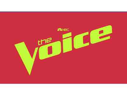 2 Tickets to "The Voice" Live Taping Fall 2022