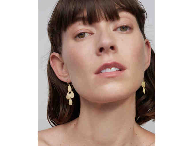 Irene Neuwirth 18k Gold Chandelier Earrings