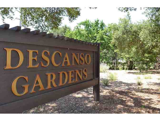 Descanso Gardens, A Family Pass and Train Tickets