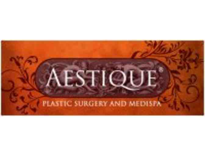 Gift Basket with Gift Certificate from The Spa at Aestique