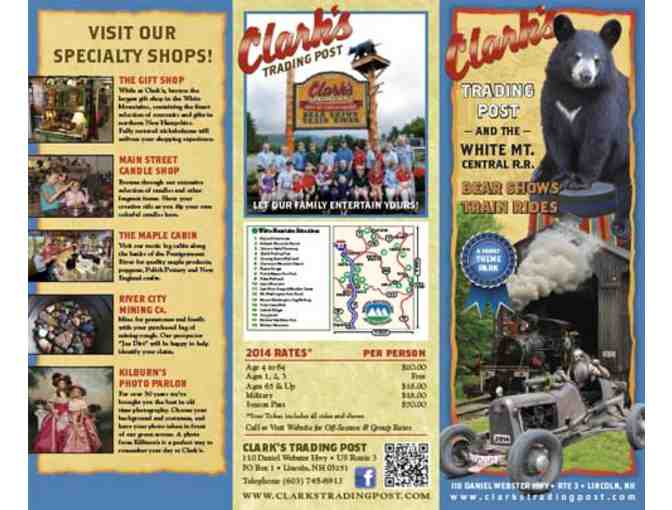 Two Passes for Clark's Trading Post in Lincoln, NH