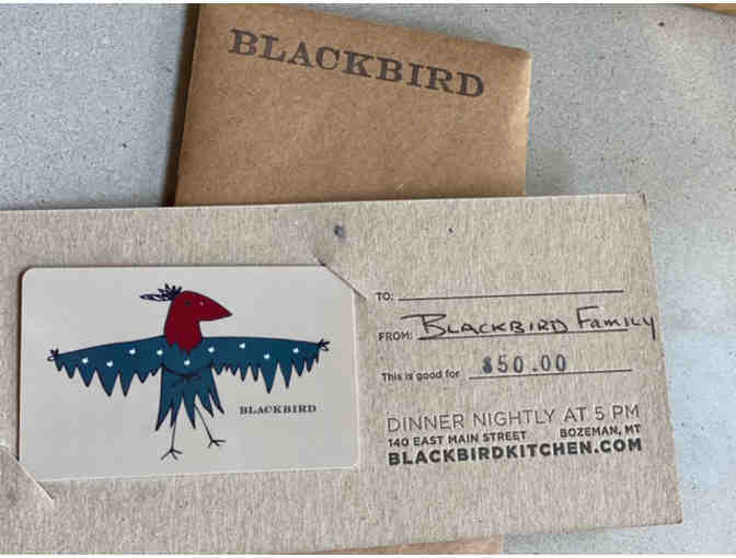 Gift Certificate to Blackbird Kitchen