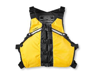 L.L.Bean Paddleboard with paddle & life vest