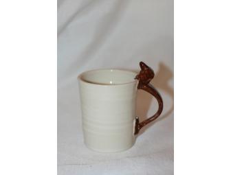 Chocolate Brown Dachshund Handmade Ceramic Coffee Mug