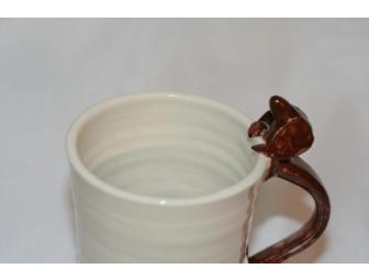 Chocolate Brown Dachshund Handmade Ceramic Coffee Mug