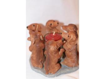 Six Pack of Dachshunds Candle Holder Continental Creations