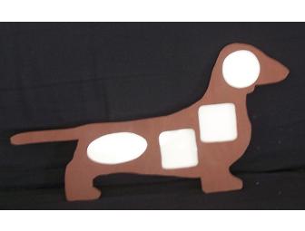 Dachshund Wall Picture Collage Frame Handmade