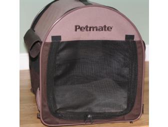 Petmate Soft Sided Kennel Travel Carrier for Pets on the Go