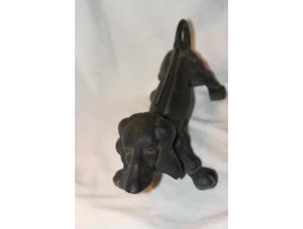 Vintage Dachshund Iron Boot Scraper Perfect for Gift or Home