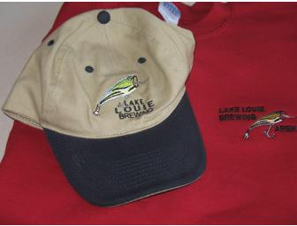 Lake Louie Brewing Hat and Sweatshirt