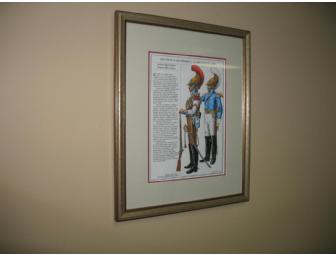 Set of 3 Military Prints