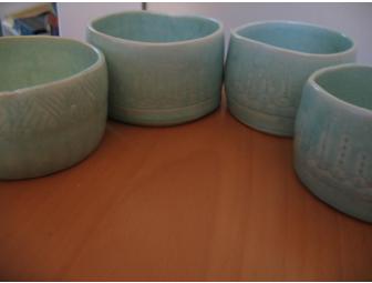 Set of 4 Handmade Bowls