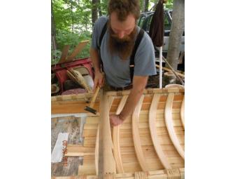 Birch Bark Canoe Building Workshop