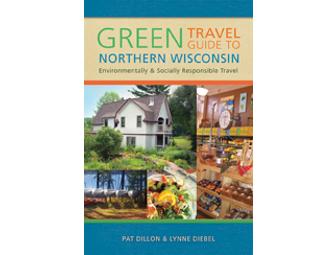 Set of Green Travel Guides to Wisconsin