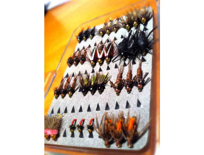 36 Hand-Tied Flies by Aaron Nelson