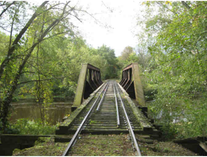 Open-Air, Antique Train Ride Through the Tiffany Wetland Bottoms