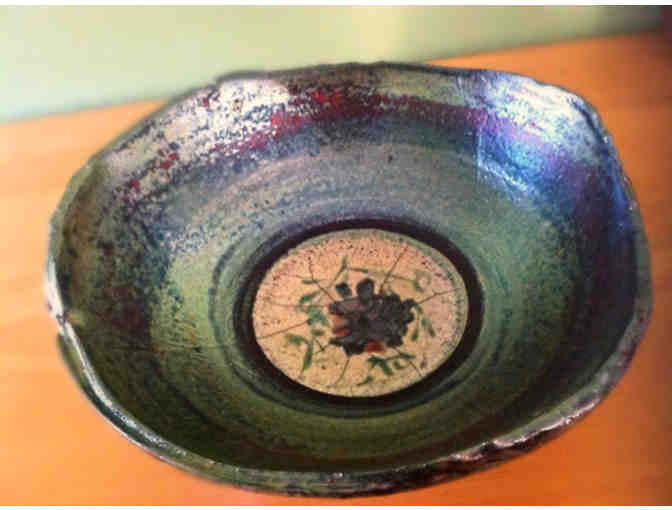 Handmade 'Raku' Bowl