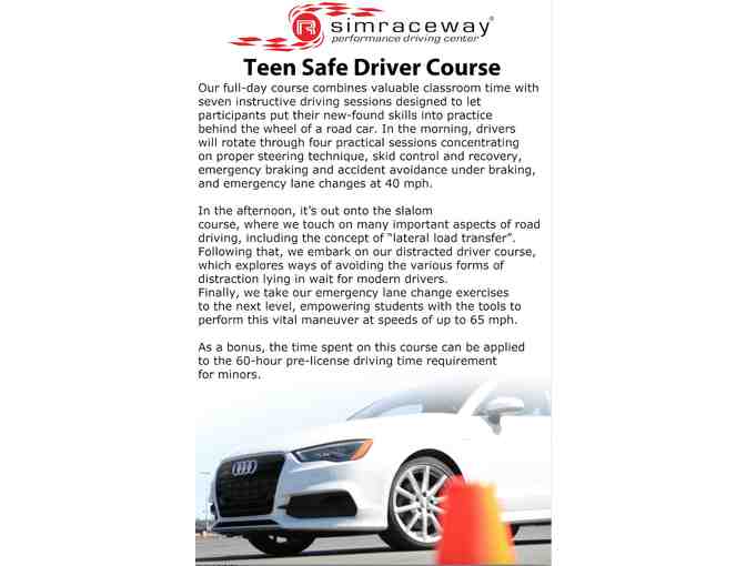Teen Safe Driver Course