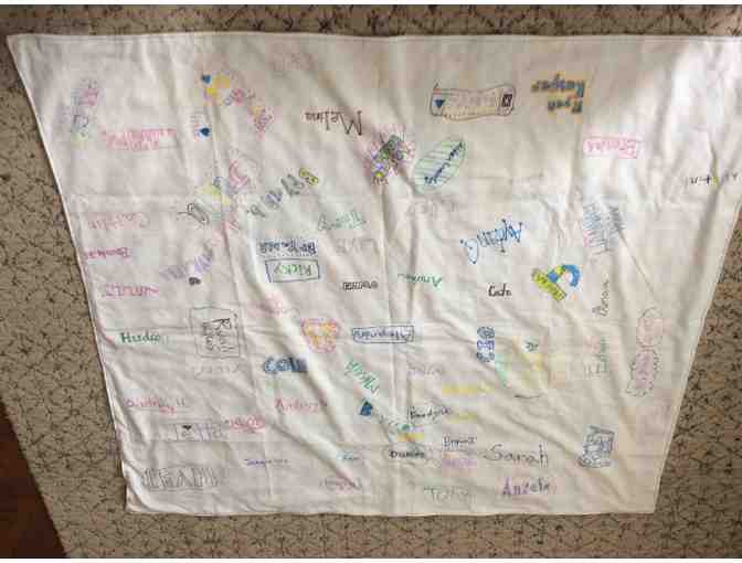 5th Grade Colonial Day Quilt (from graduating class 2016)