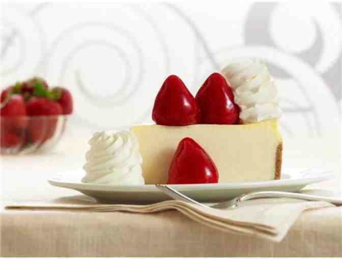 Cheesecake Factory: $50 gift card