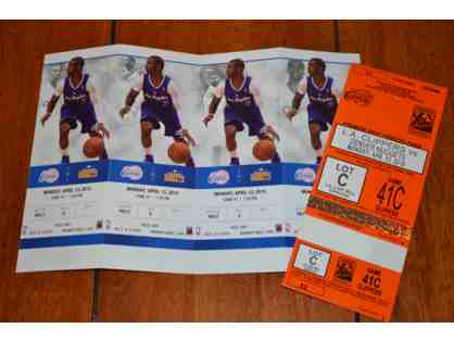 Los Angeles Clippers: 4 VIP Tickets vs Denver Nuggets 4/13/15