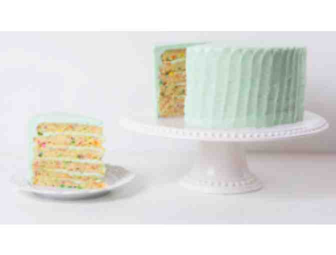 SusieCakes: 9' Specialty Layer Cake with Inscription