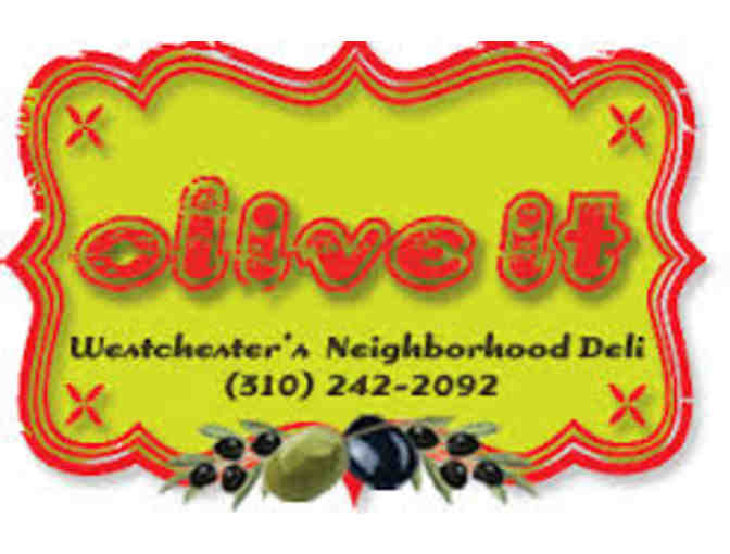 Olive It: $15 Gift Card for Lunch Plus Hot Pepper Sauce and Spicy Olives