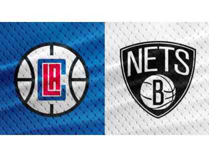 LA Clippers vs. Brooklyn Nets: 4 Tickets for SUNDAY, MARCH 17TH, 2019 at 6 PM