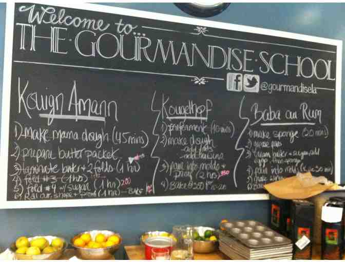 The Gourmandise School: $100 Gift Certificate for Cooking or Baking Class