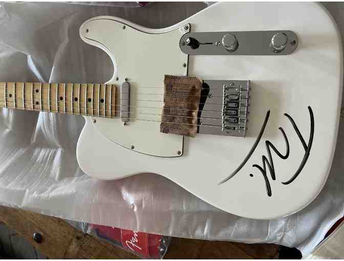 Fender Guitar Signed by Tom Morello