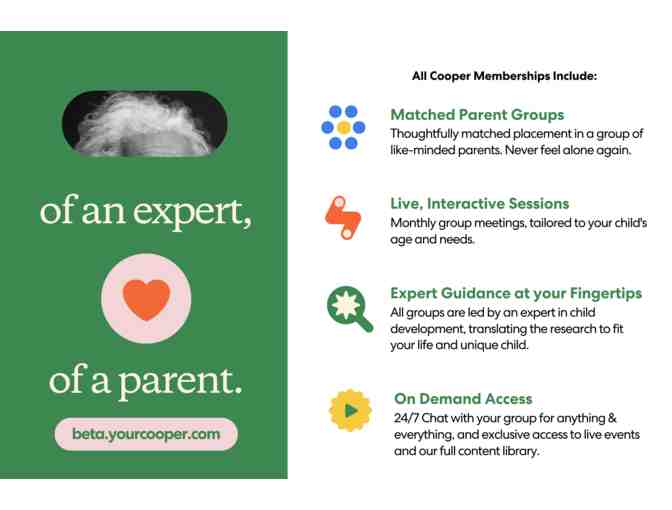 Cooper Private Parenting Class (for up to 15 Parents)