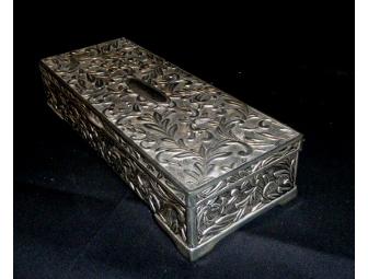 Godinger Sterling Silver Jewelry Box (small)