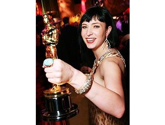 Diablo Cody signed shoes from the Oscars