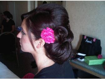 Bridal Party Hair & Makeup Application