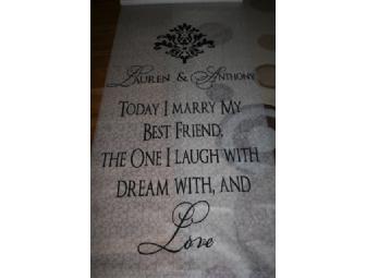 Customized Aisle Runner
