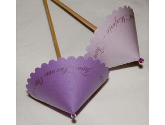 50 Personalized Mini Umbrellas