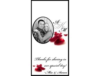 150 Custom Hershey Miniature Candy Bar Favors