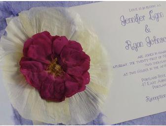 Eco-Friendly Green Invitations