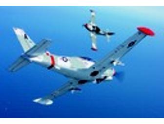 A Top Gun Experience for One Person as a Fighter Pilot for a Day in a Military Aircraft