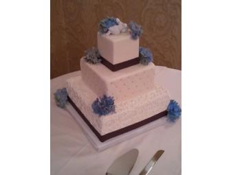 NH, ME, MA and beyond / Custom 75 person Wedding Cake -