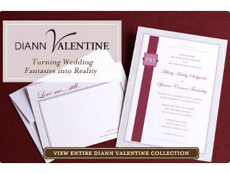 100 Diann Valentine/Wedding Paper Divas invitation Suites
