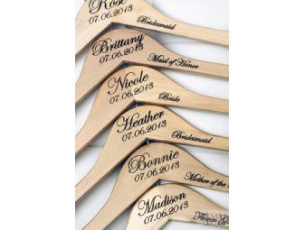 Anywhere / Set of 10 Wedding Party Hangers