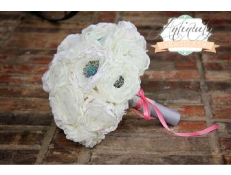 Anywhere / Hand Crafted Fabric Bouquet