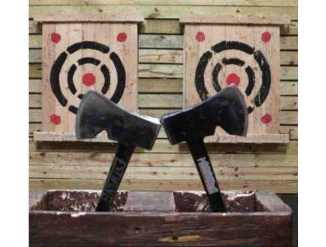 Axe Throwing with Professors! - Photo 1