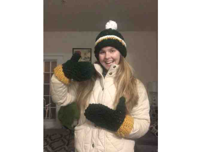 Green and Gold Winter Woolies!