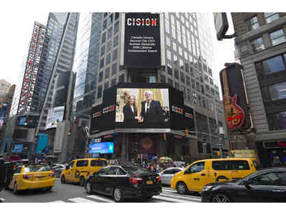 Times Square Billboard Photo Display