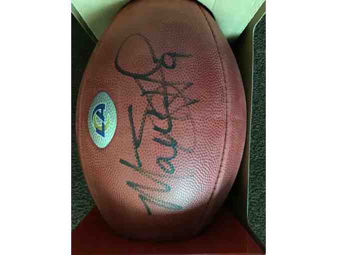 LA Rams Quarterback Matthew Stafford Autographed Football