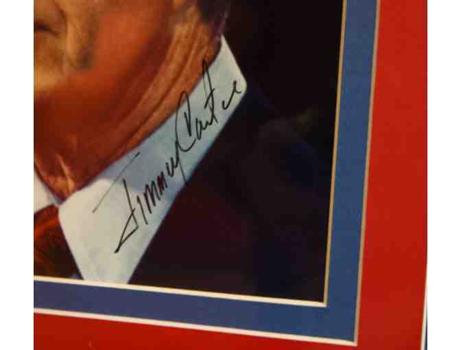 Jimmy Carter Signed and Framed 8x10 Photo